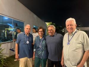 Quadra 2º colocada no troféu COPAG, CAPUCHO         Manoel Capucho, Maria João Capucho, Lia Beatriz Penna Besouro Cintra, Claudio Cezar de Andrade e Rui Silva Santos 